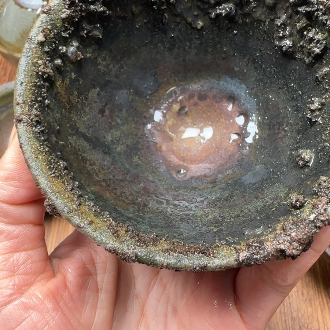 竹***计柴烧建盏茶盏茶杯331