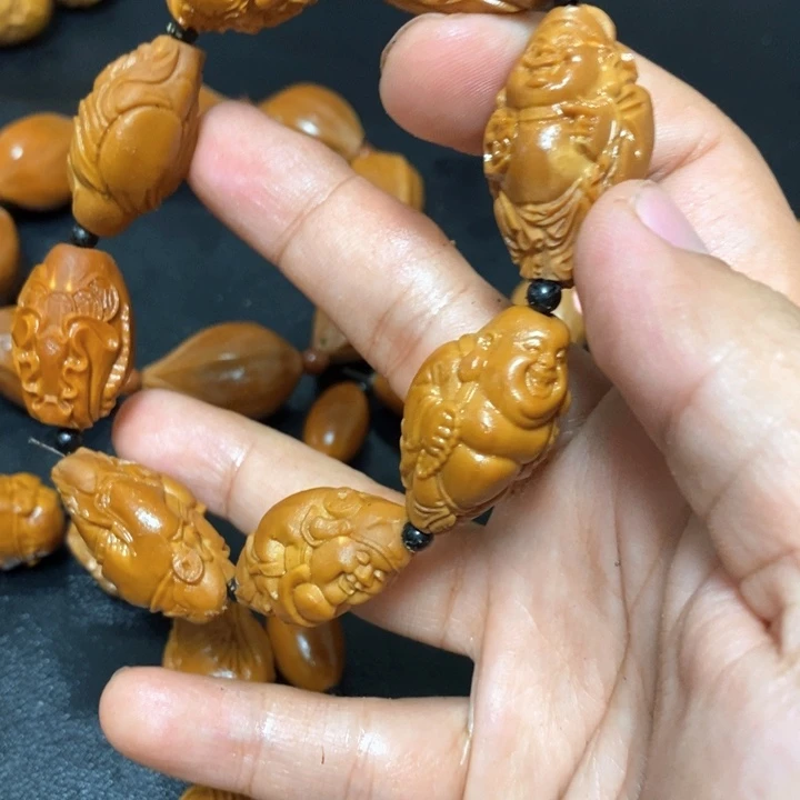 手串/手链橄榄核橄榄微瑕财神