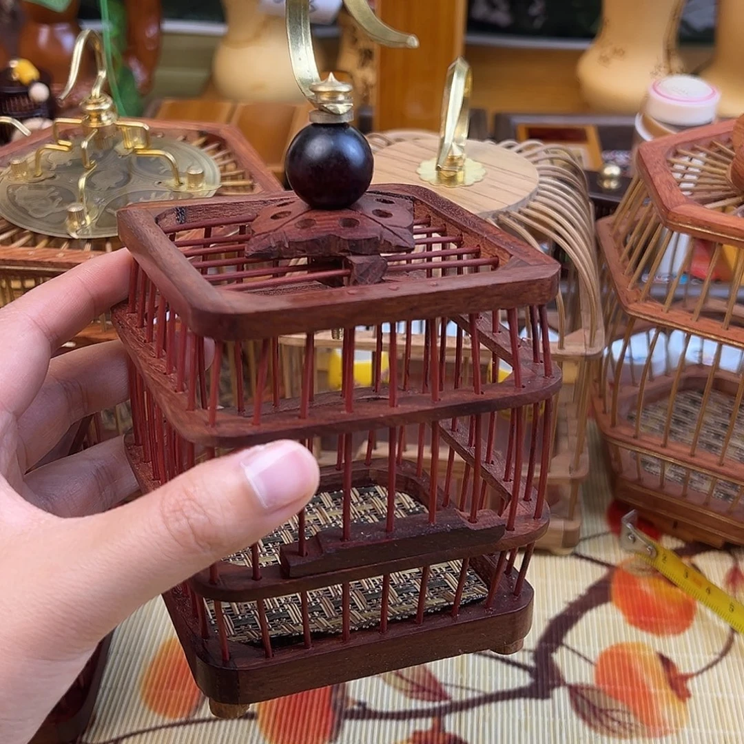 特价蝈蝈笼血檀腰鼓佛珠款