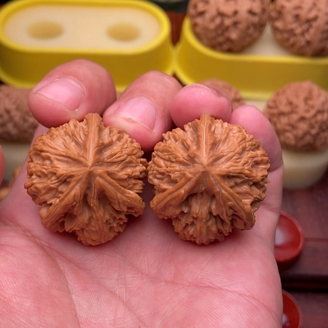 桃核把件御龙粗筋三棱34