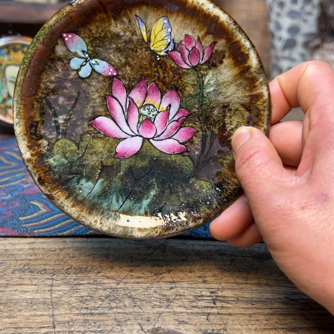 瓷片嵇****d景德镇陶瓷刘道标原创