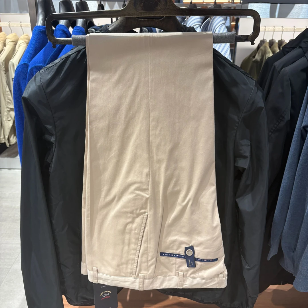 意鲨 不退换 男士卡其色休闲裤