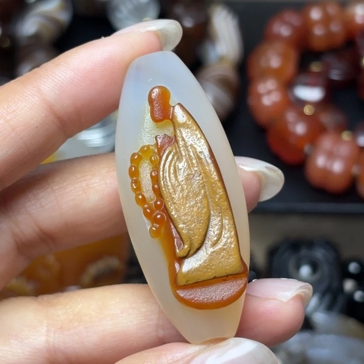 玛瑙/玉髓未镶嵌颈饰