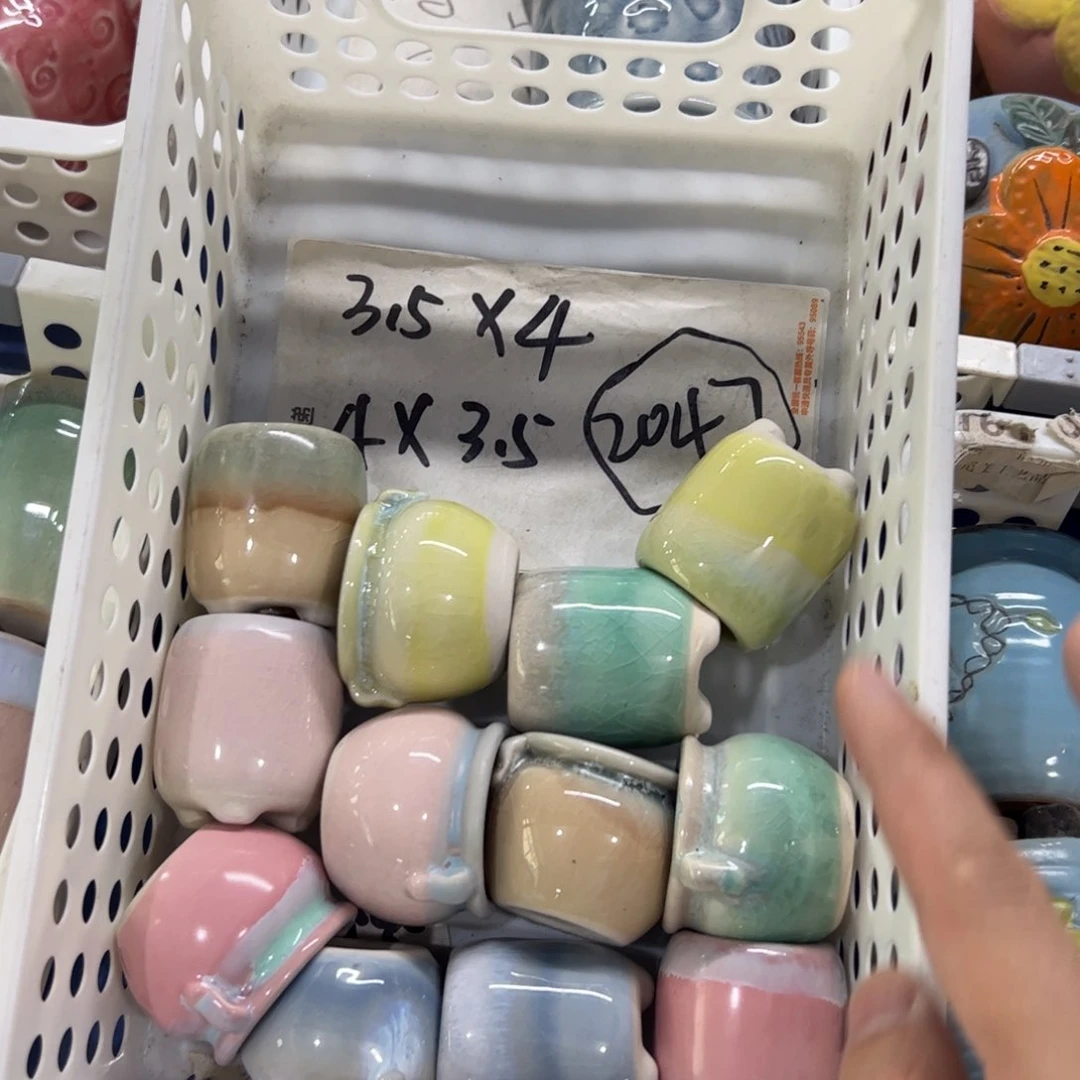 陶瓷多肉小花盆@@2047
