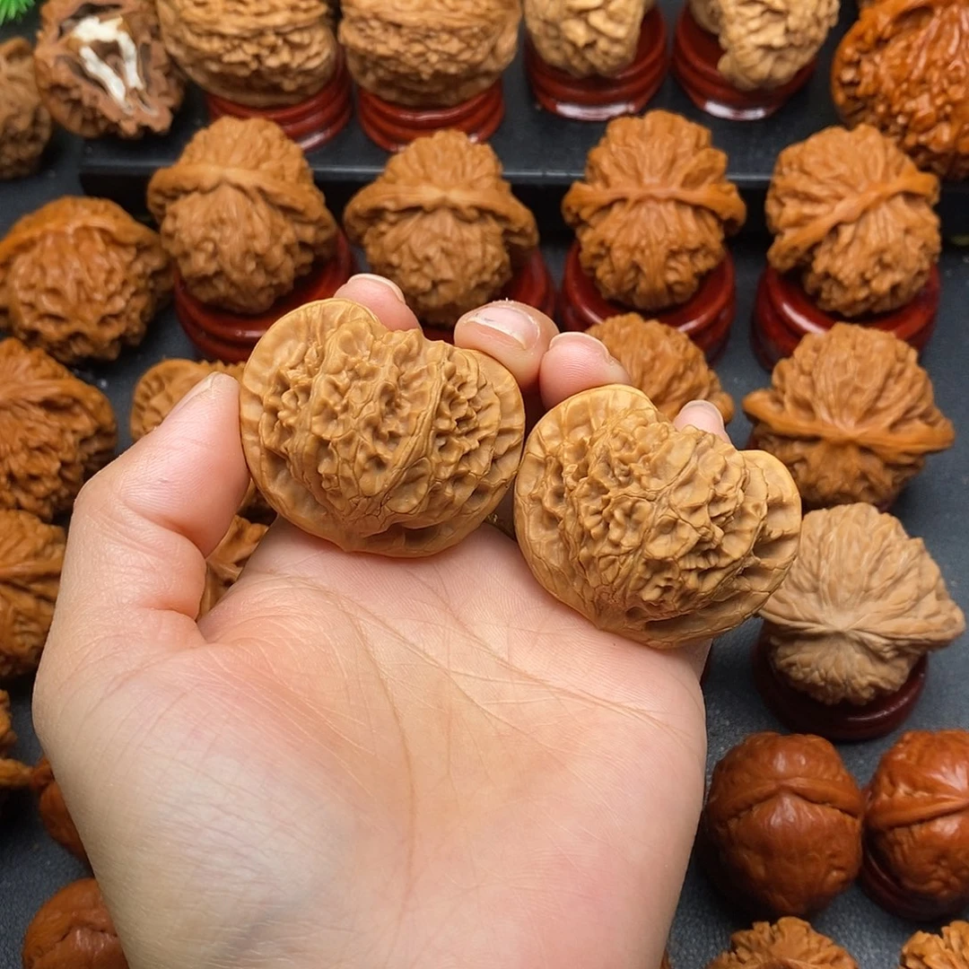 文玩核桃把件43宫灯