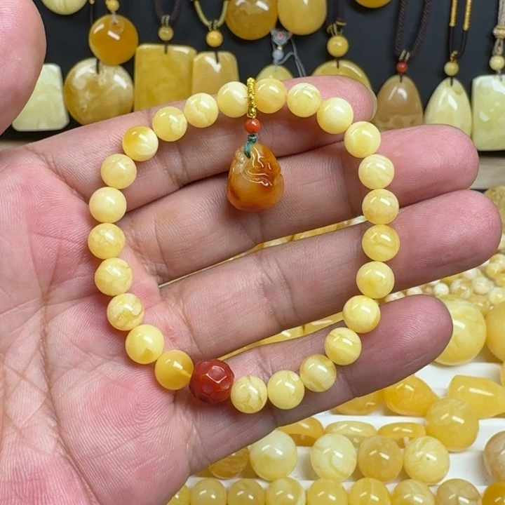 蜜蜡未镶嵌珠宝奇石7+