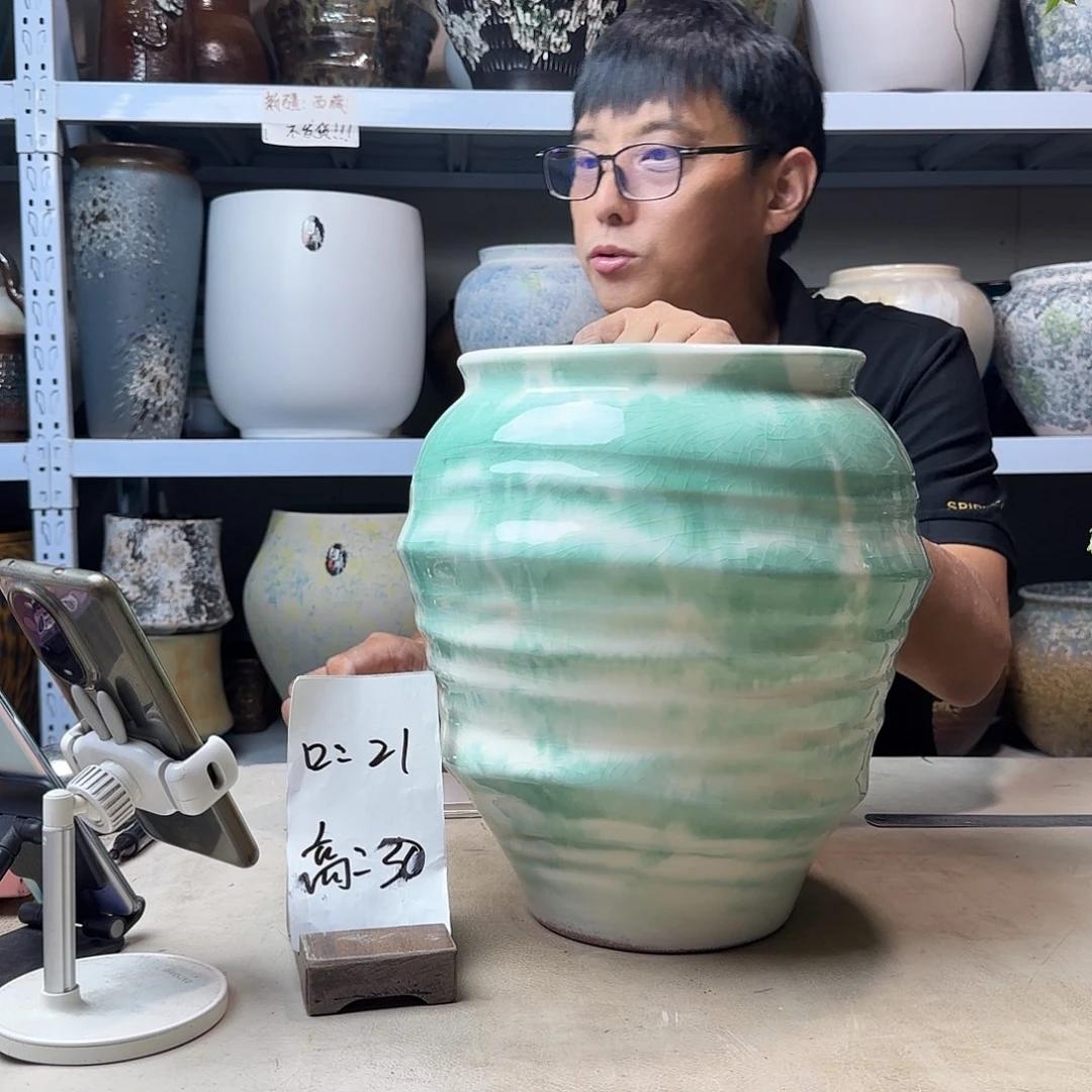 21@30 紫砂花盆尺寸