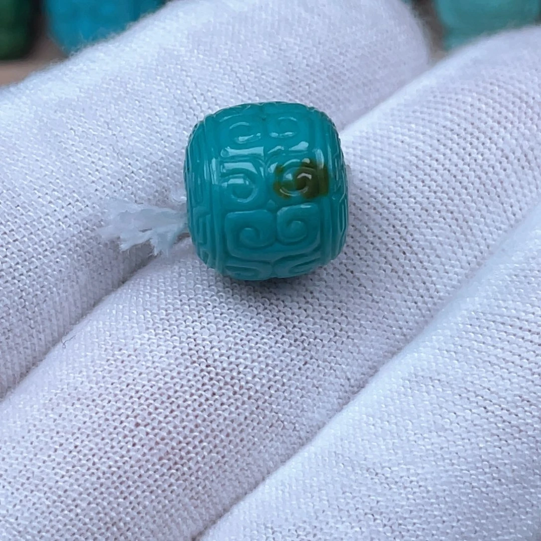 绿松石未镶嵌挂件12.6✖️11.4mm