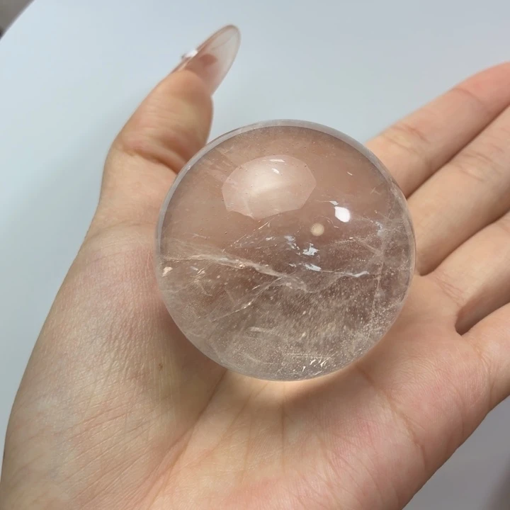 珠宝半成品未镶嵌水晶48.2mm