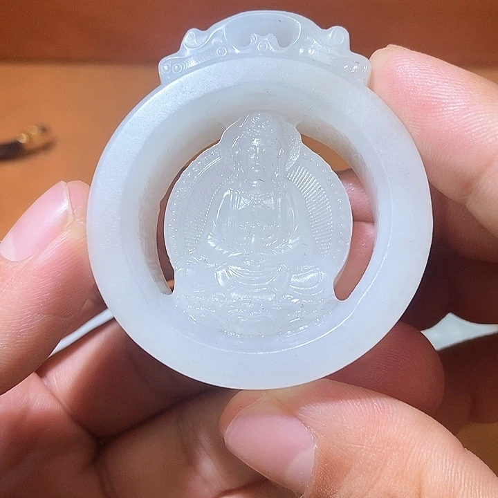 和田玉未镶嵌颈饰HX