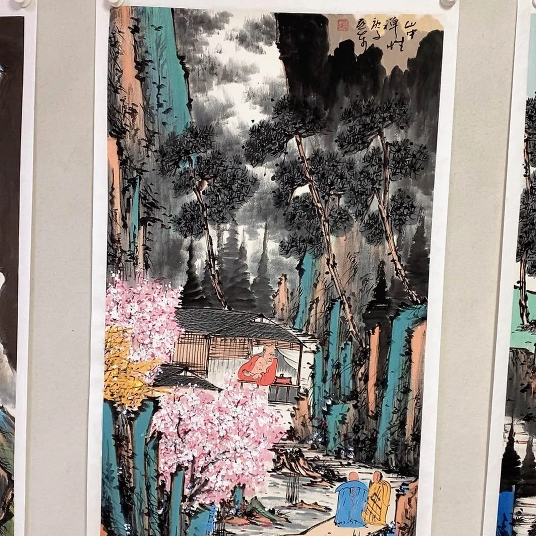 国画问*—书画作品欣赏？书画作品