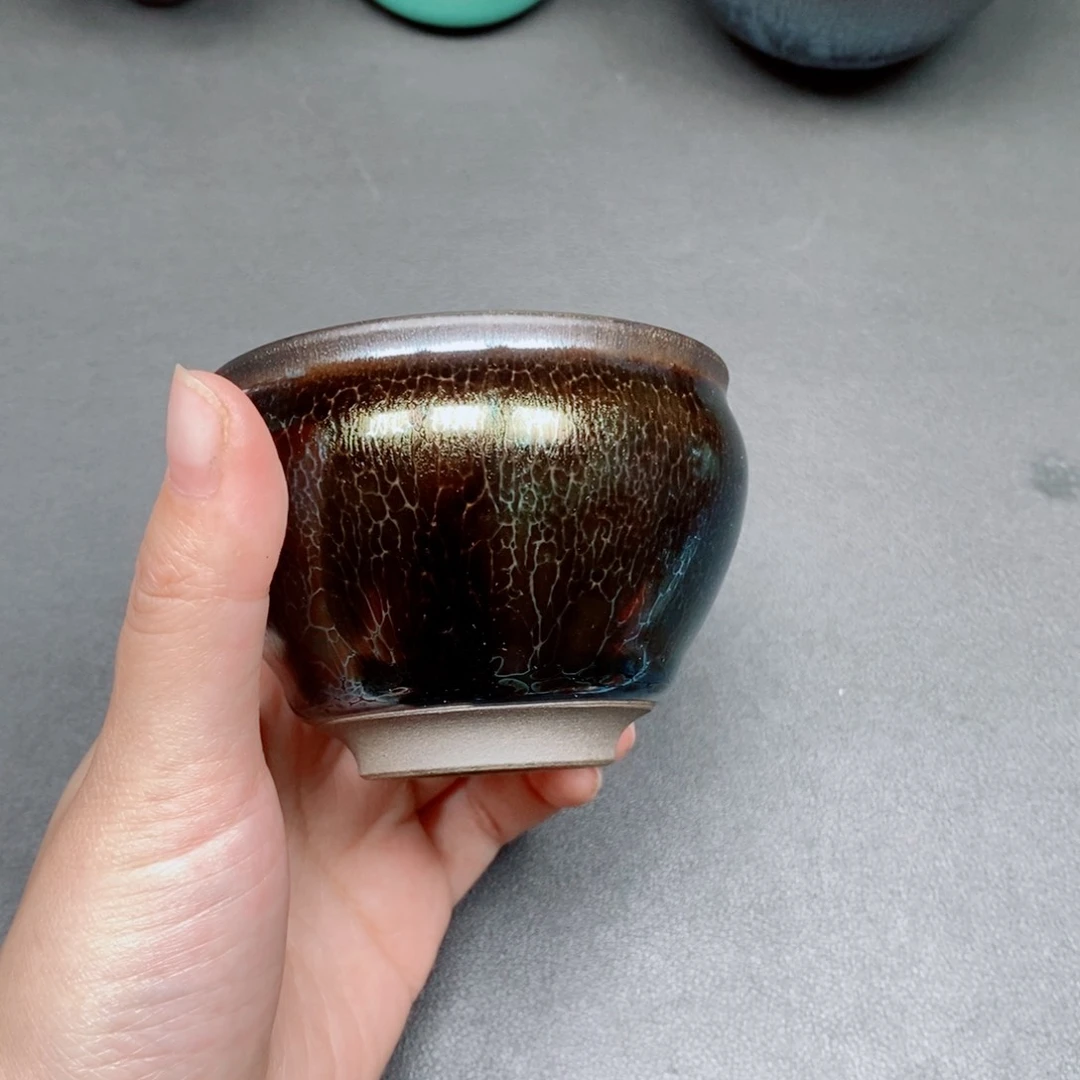茶盏建窑建盏主人杯377