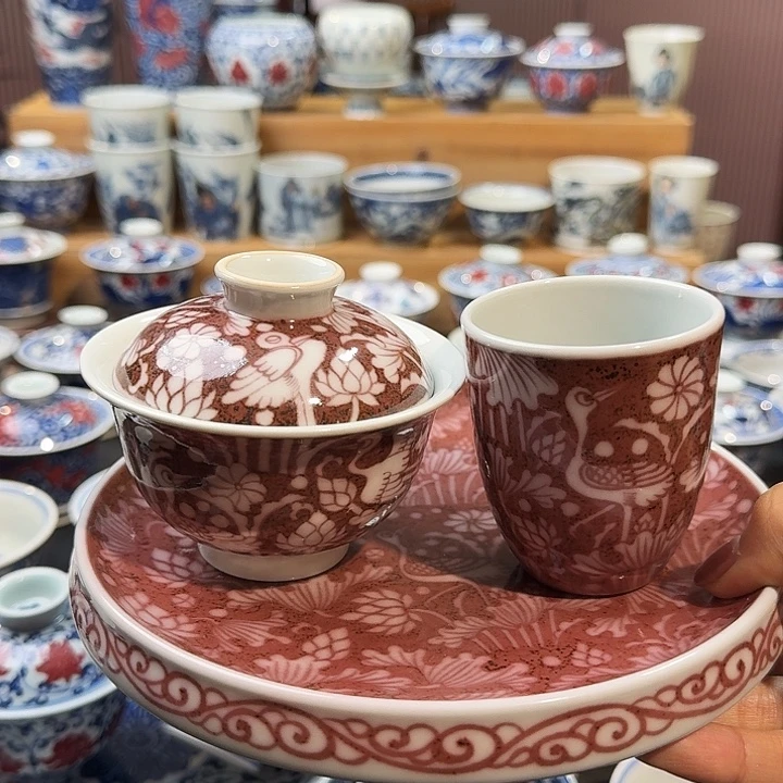 一路连科三件套柴窑