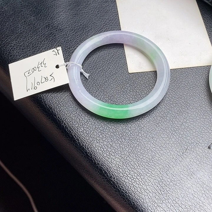 未镶嵌手镯翡翠55圆条