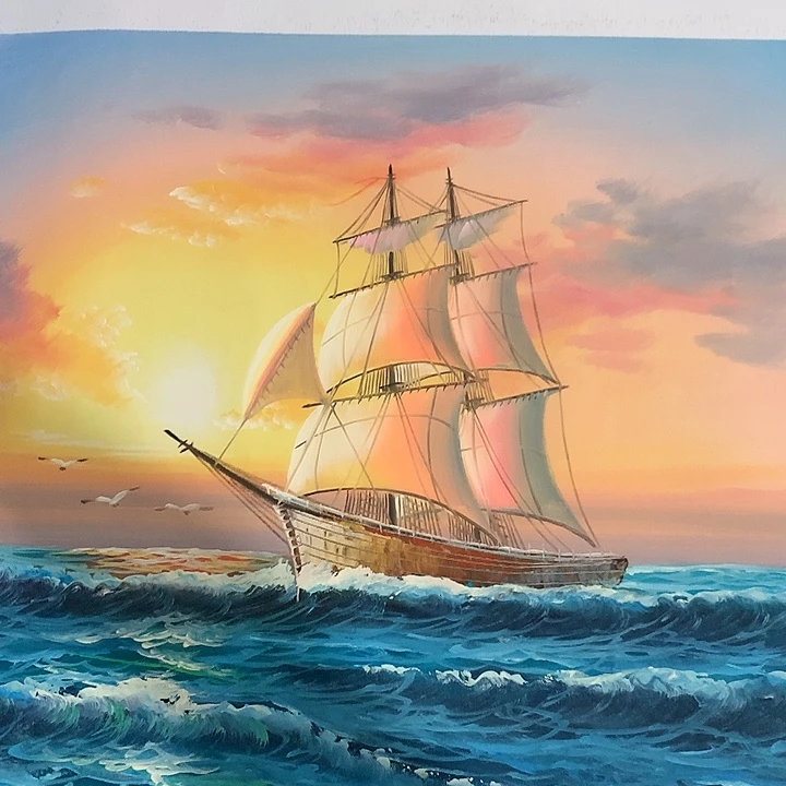 油画50*60手绘油画