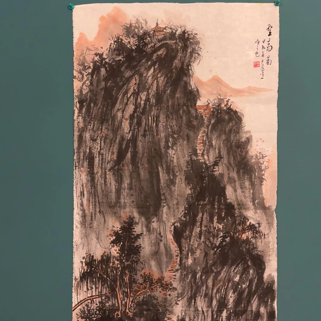 国画国画作品一幅