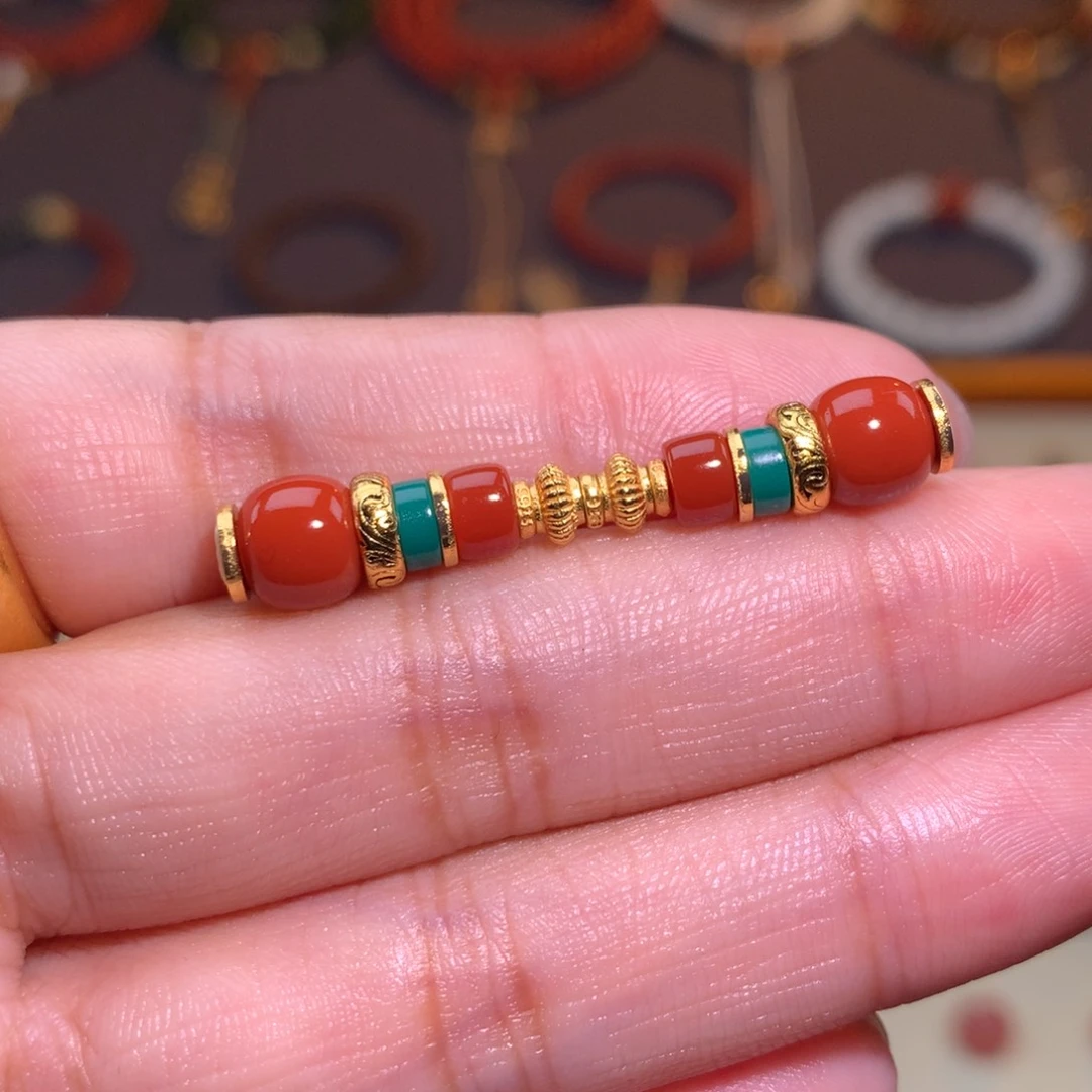 南红玛瑙未镶嵌颈饰