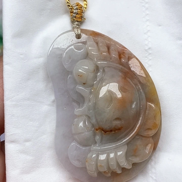 翡翠未镶嵌颈饰20号