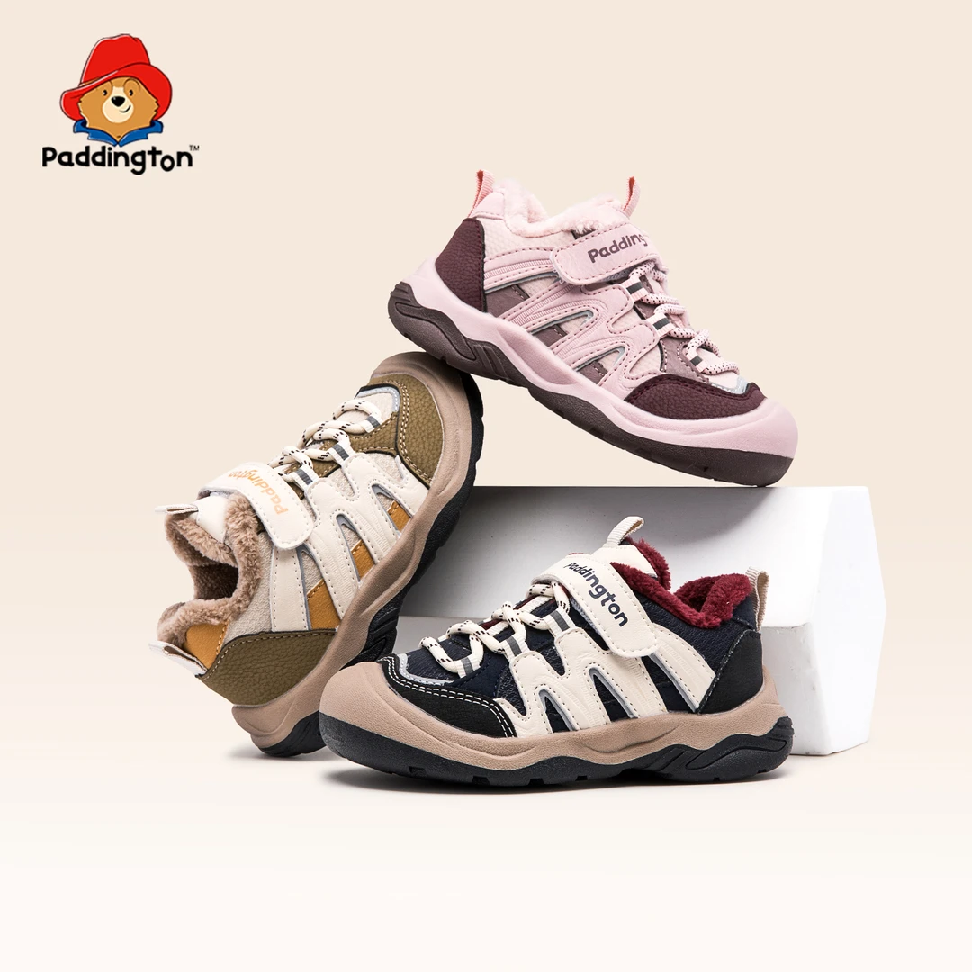 帕丁顿熊儿童宝宝魔术贴运动鞋时尚百搭机能鞋防滑软底-PD884