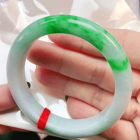 未镶嵌手镯翡翠正圈2156