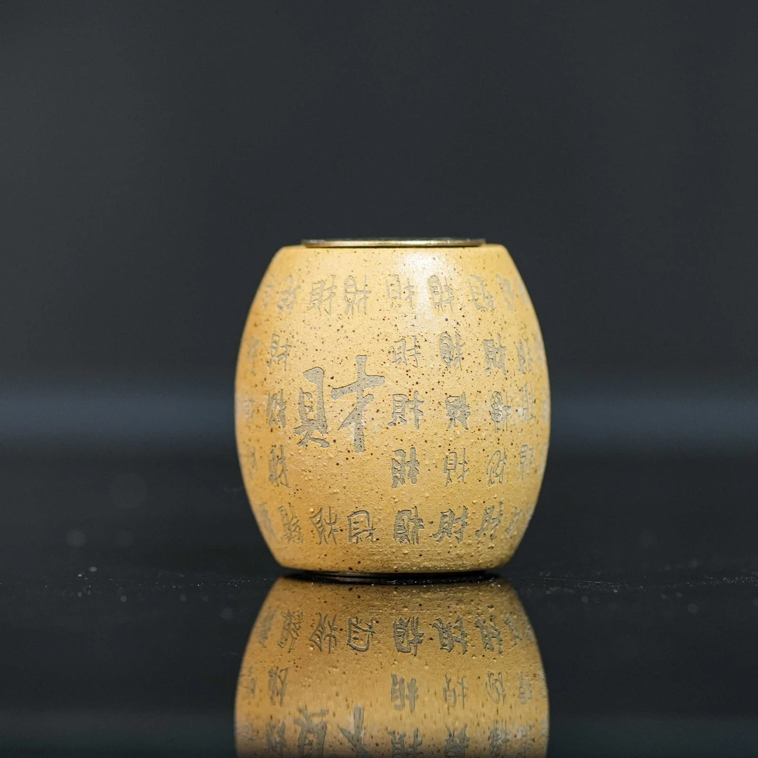 百财时来运转茶宠摆件宜兴原矿紫砂茶宠盖置