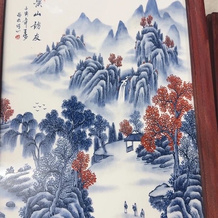 摆件瓷板画瓷板画