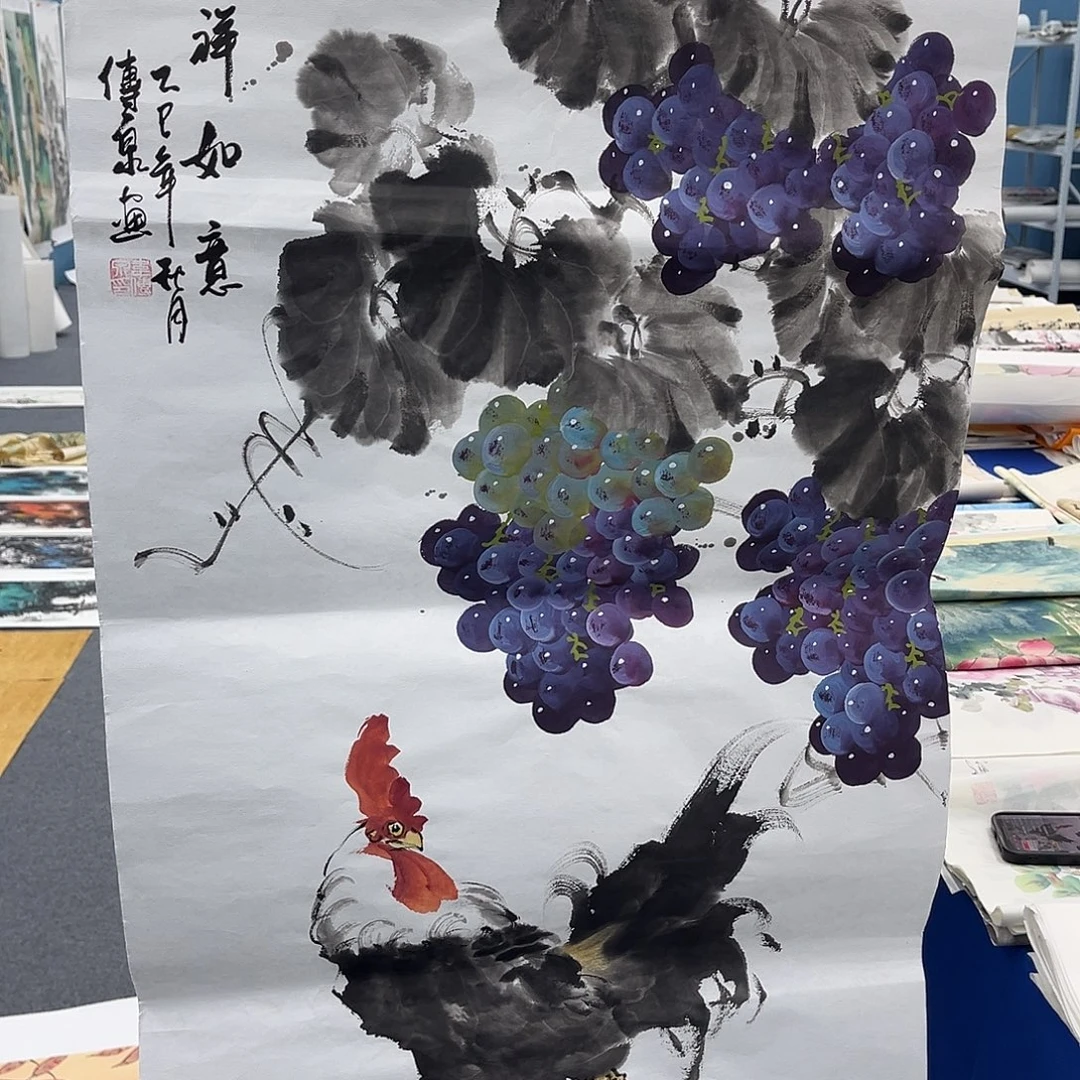 国画纯手绘作品欣赏