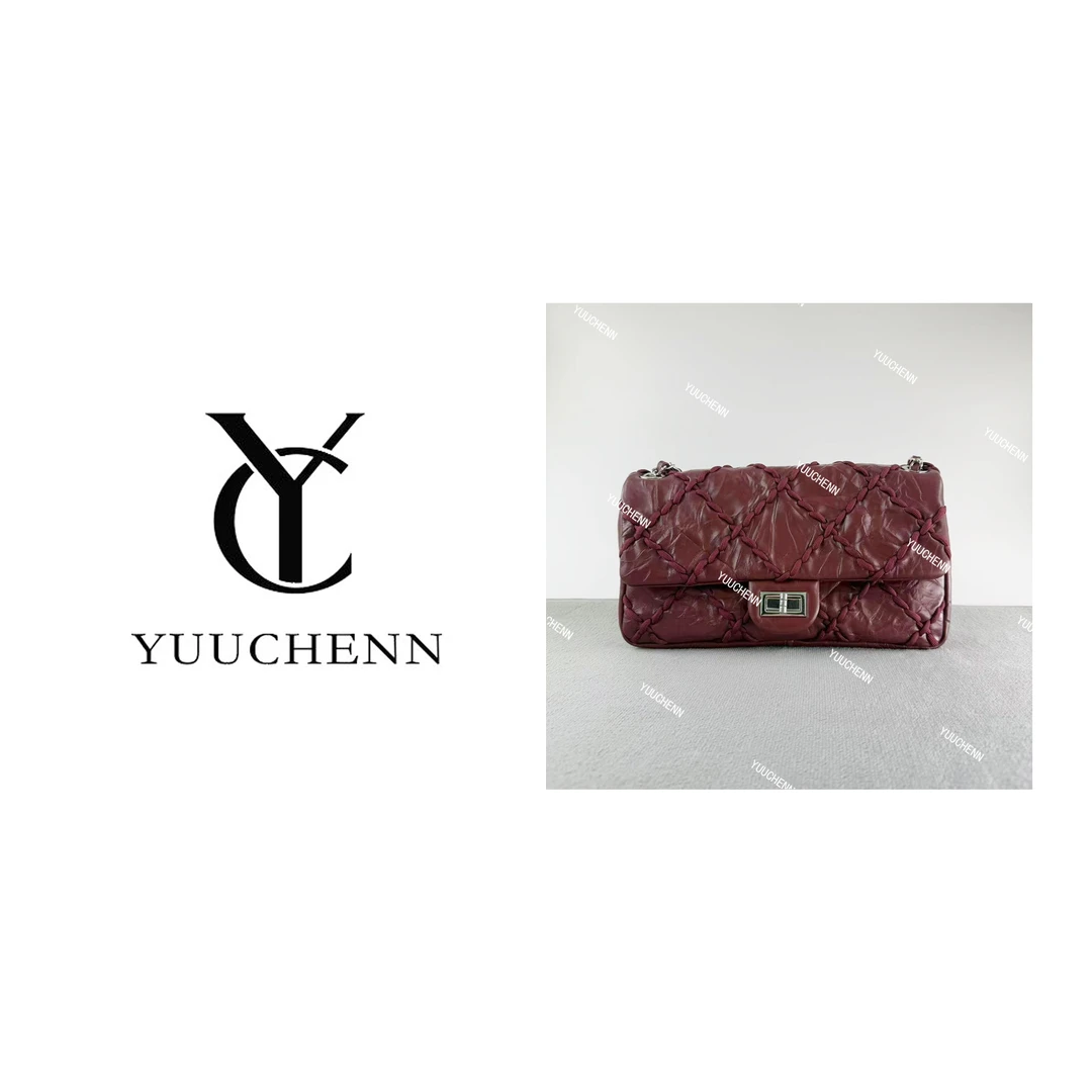 YUUCHENN/30cm原创设计高定真皮包 HH5117