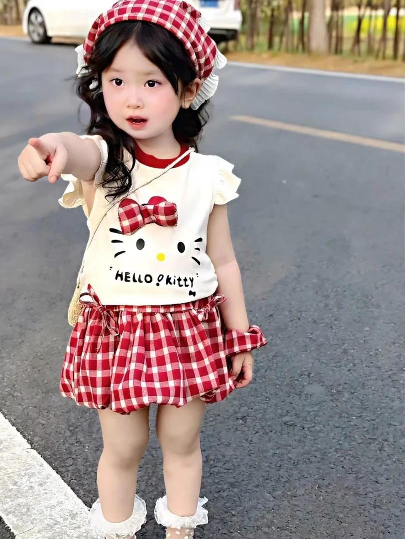 02时尚儿童男女童洋气休闲套装