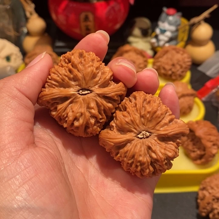 聚***材文玩核桃44.5尺南疆石