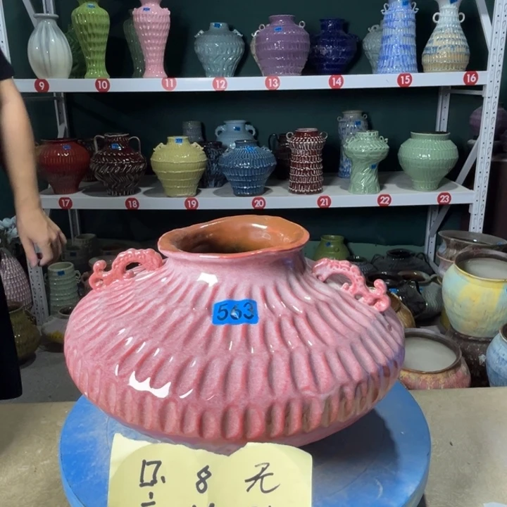 景德镇陶瓷花盆花器563