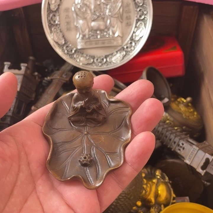 铜心铜德铜器摆件