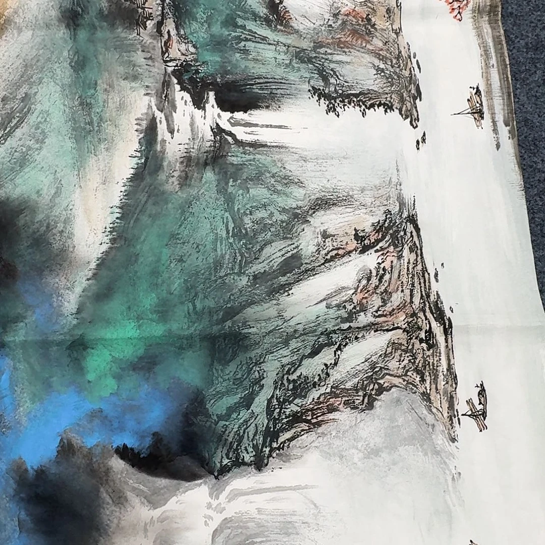 国画纯手绘作品图