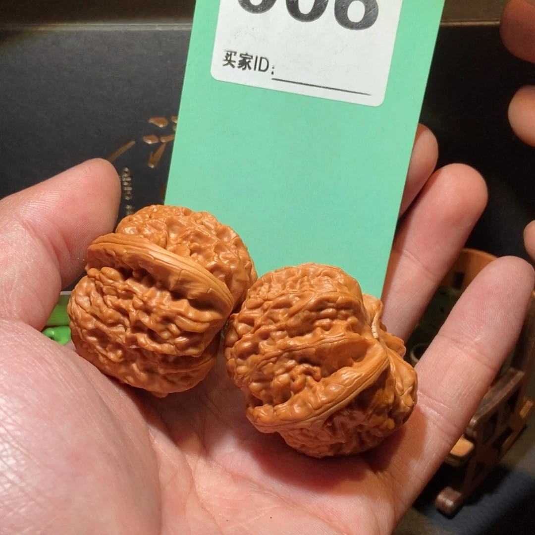 文玩核桃把件006白狮子