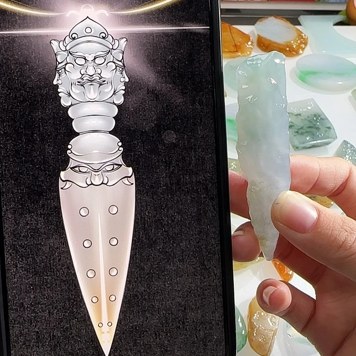 定制翡翠未镶嵌翡翠定制