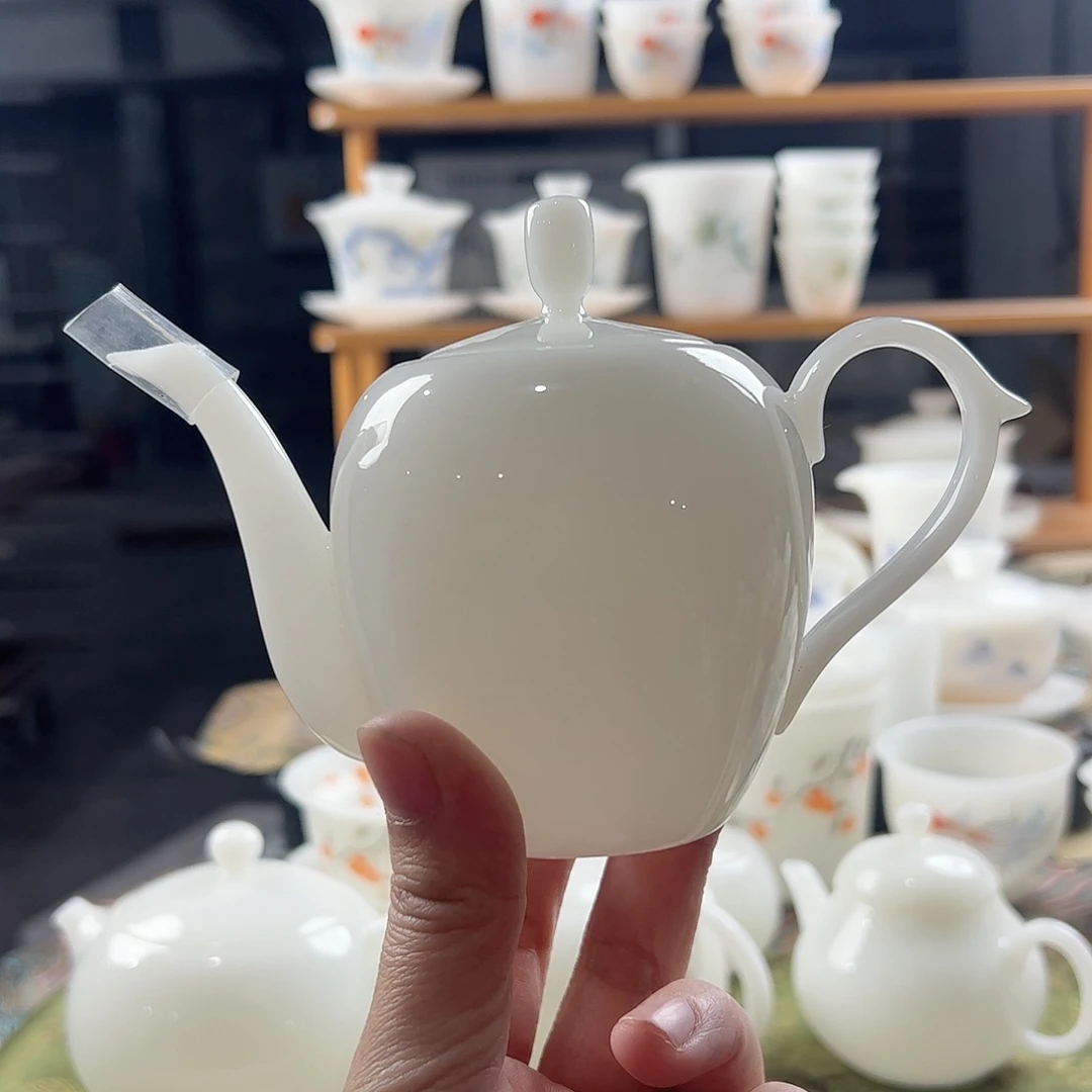 璞玉釉烧美人尖壶200ml