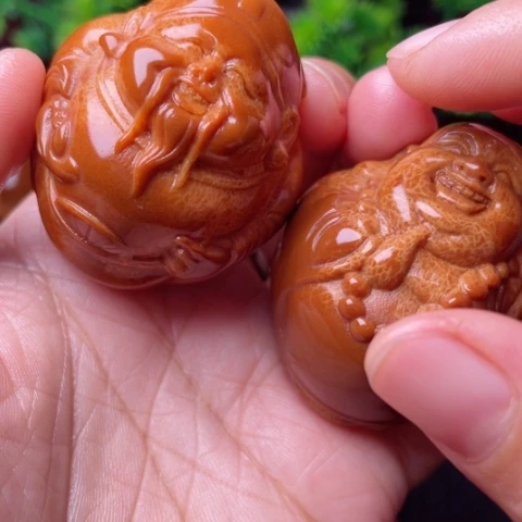 【闪购商品】手串/手链橄榄核35左右财迷一对