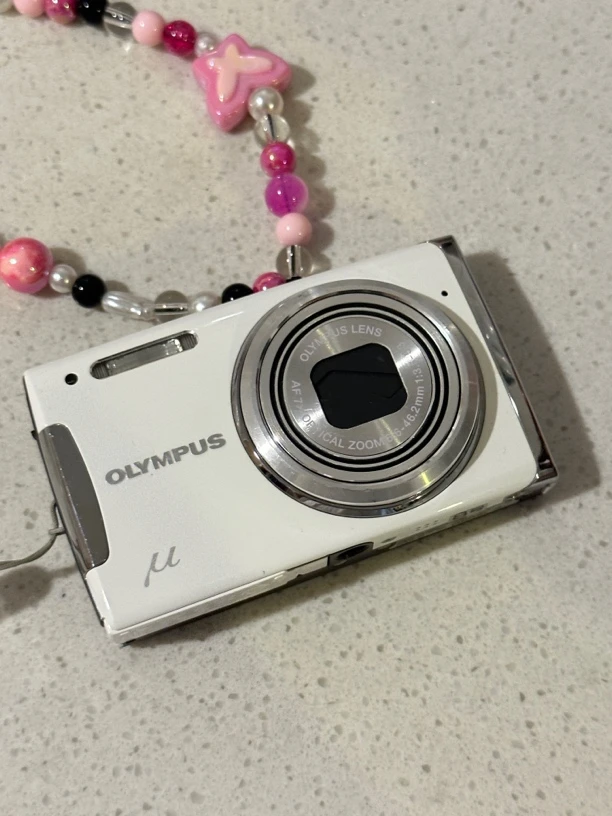 9新 Olympus/奥林巴斯 u1060奶白高清 多模式清晰复古千禧胶片感