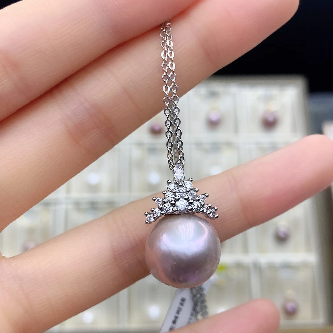 淡水珍珠颈饰合金