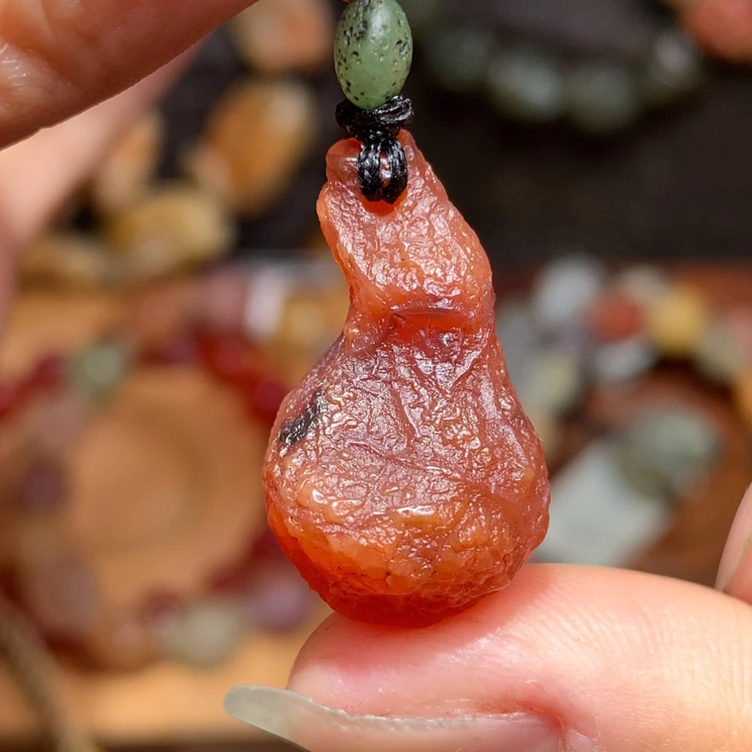 未镶嵌玛瑙/玉髓珠宝半成品