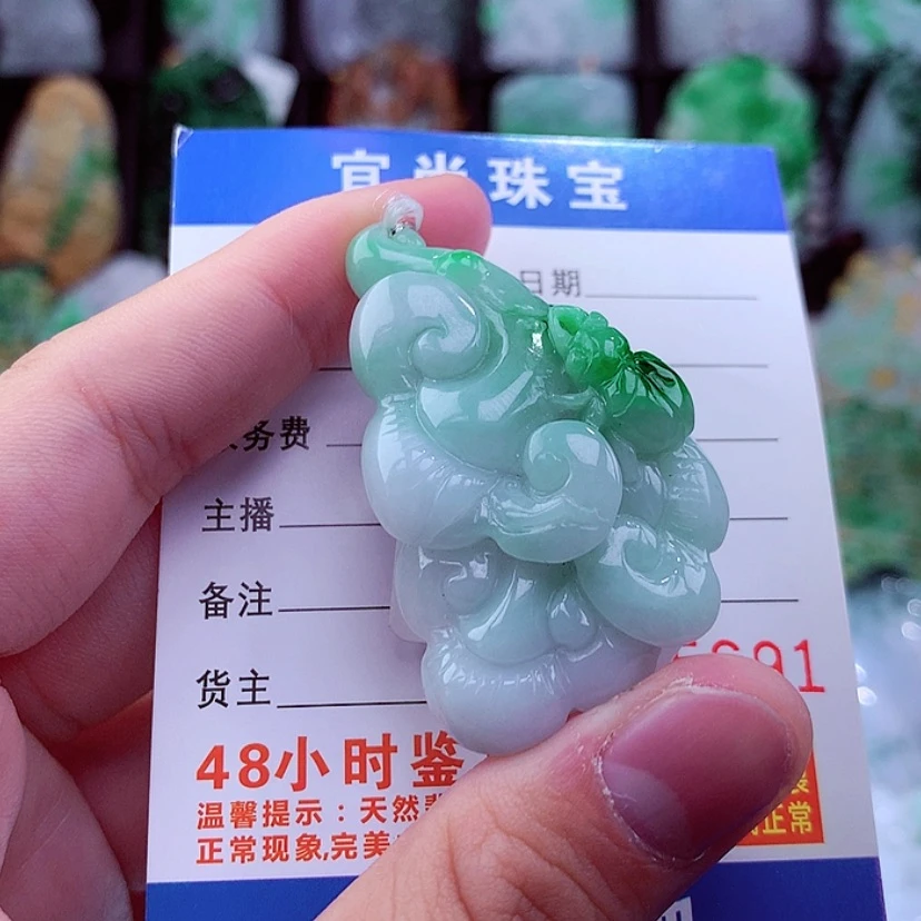 【闪购商品】翡翠颈饰未镶嵌挂件
