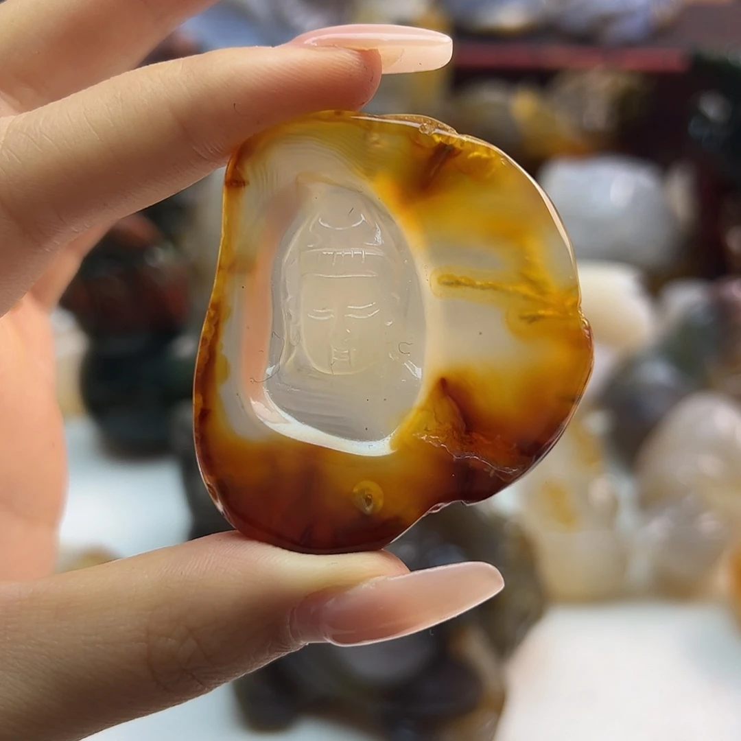 玛瑙/玉髓合金颈饰