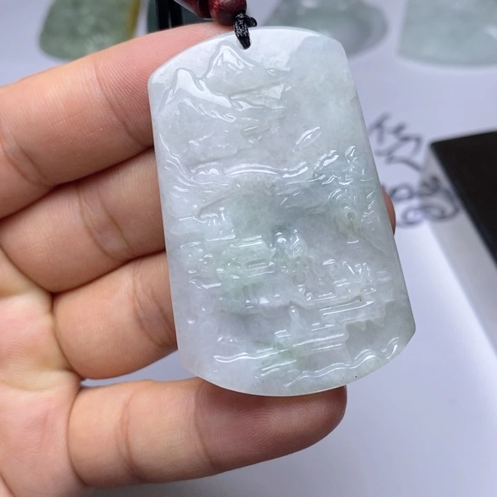 颈饰未镶嵌翡翠翡翠