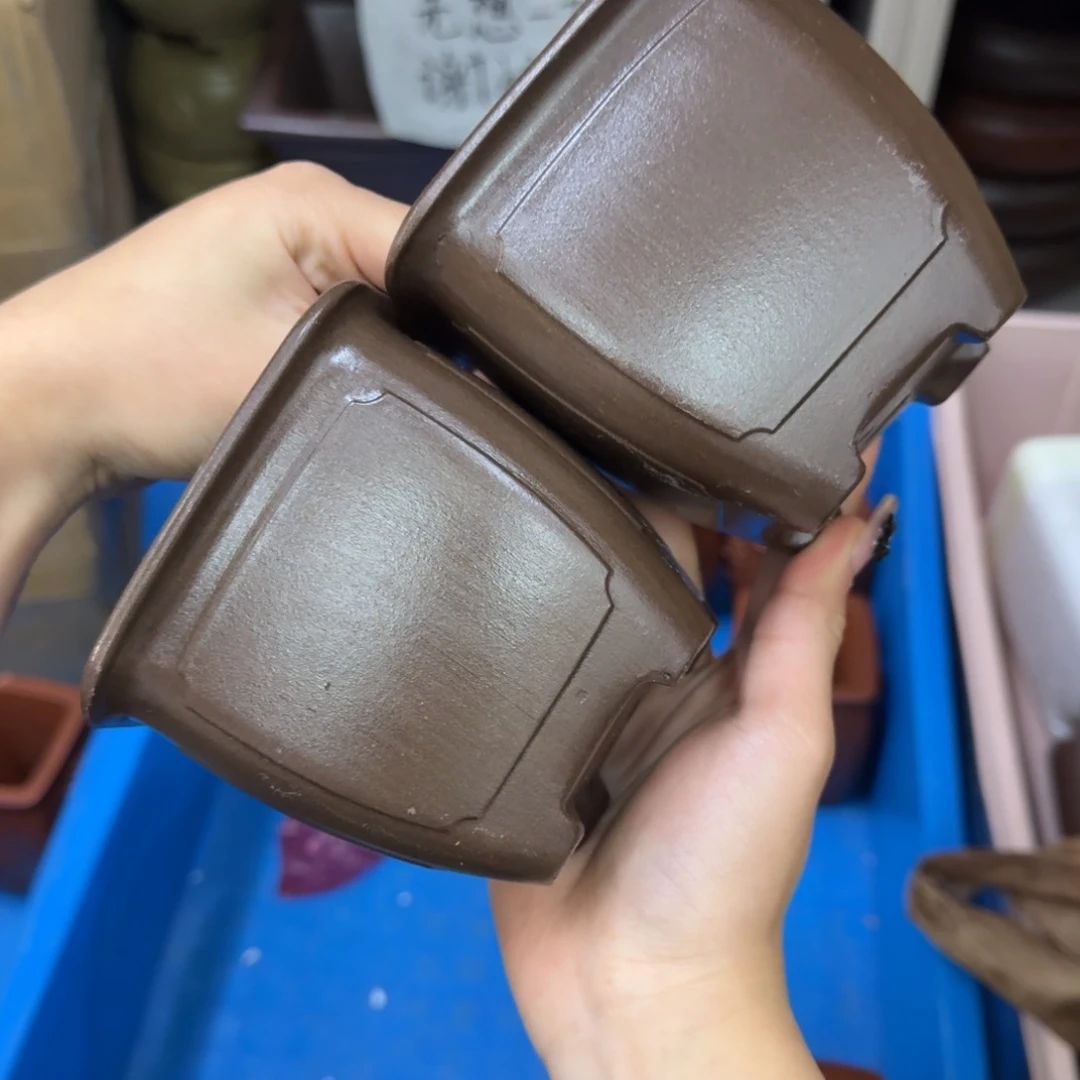 紫砂花盆20号宜兴紫砂瑕疵福利