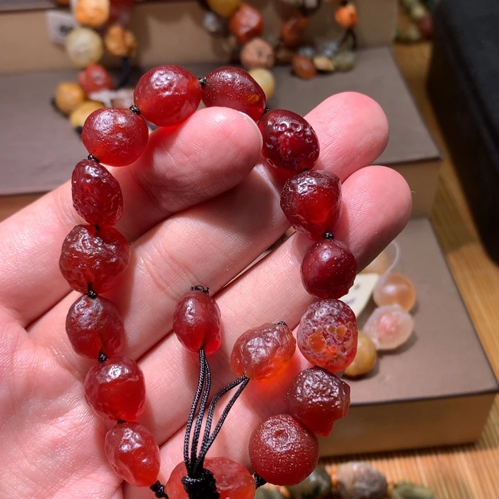 未镶嵌玛瑙/玉髓珠宝半成品