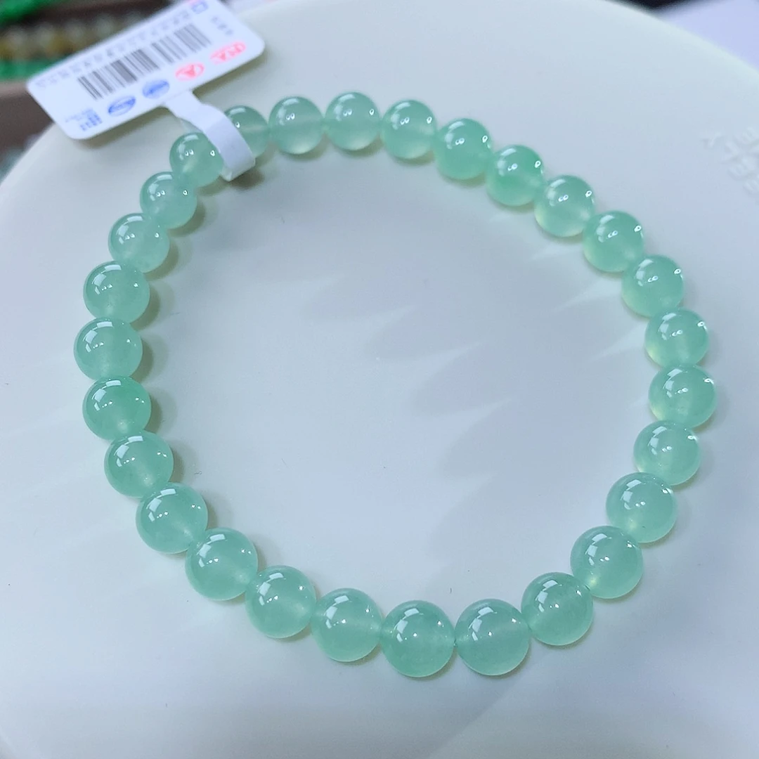 未镶嵌手串翡翠翡翠卡6.5