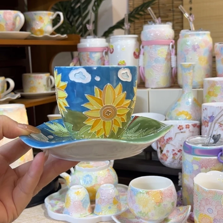 陶瓷手柄款咖啡杯