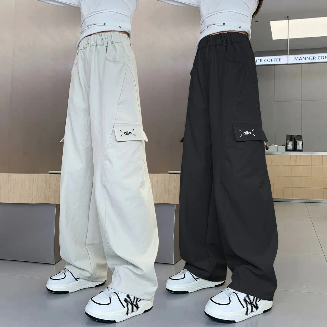儿童工装裤春秋款女童裤子2025新1215岁女童春秋工装裤