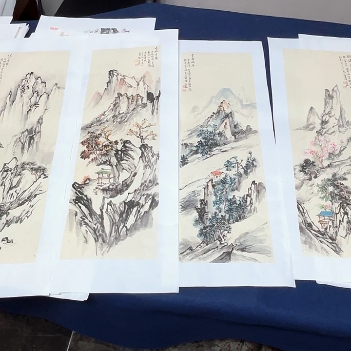 国画省美协秦志磊国画70%23/4