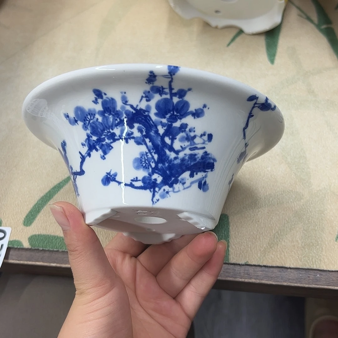 紫砂花盆120号瑕疵16.5/7cm